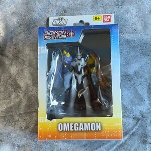 Bandai America Digimon SHODO Omegamon 3.5" Figure NEW SEALED NIB